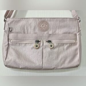 Kipling New Angie Metallic Glow Crossbody Bag